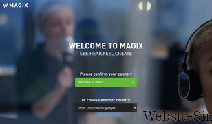 magix.com Screenshot