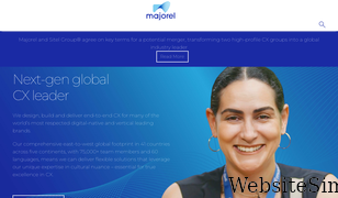 majorel.com Screenshot