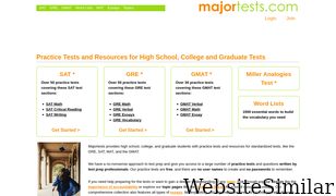 majortests.com Screenshot
