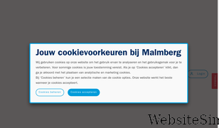 malmberg.nl Screenshot