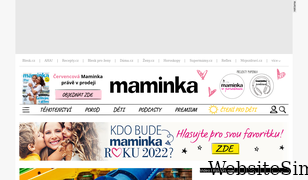 maminka.cz Screenshot