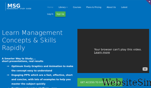 managementstudyguide.com Screenshot