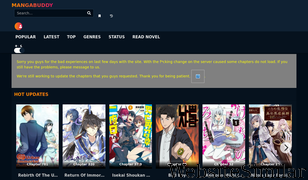 mangabuddy.com Screenshot