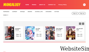 mangalogy.com Screenshot