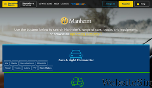 manheim.com.au Screenshot