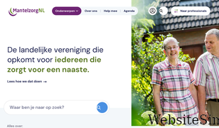 mantelzorg.nl Screenshot