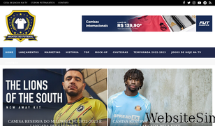 mantosdofutebol.com.br Screenshot