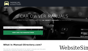 manual-directory.com Screenshot