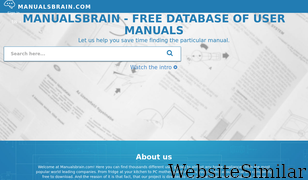 manualsbrain.com Screenshot