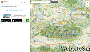 mapa-turystyczna.pl Screenshot