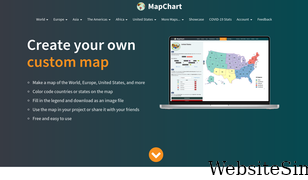 mapchart.net Screenshot