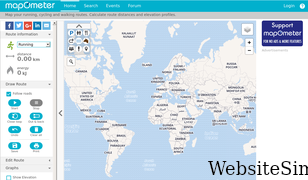 mapometer.com Screenshot