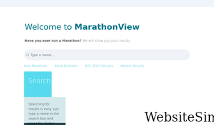 marathonview.net Screenshot