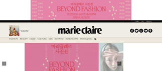 marieclairekorea.com Screenshot