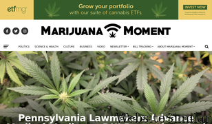 marijuanamoment.net Screenshot