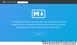 markdownguide.org Screenshot