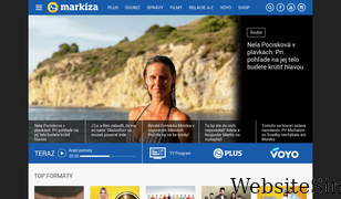 markiza.sk Screenshot