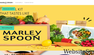marleyspoon.com.au Screenshot