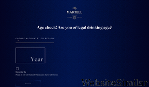 martell.com Screenshot