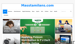 masstamilans.com Screenshot