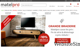 matelpro.com Screenshot