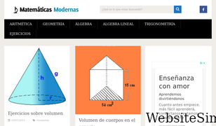 matematicasmodernas.com Screenshot