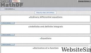 mathdf.com Screenshot