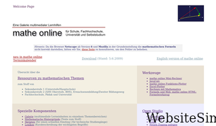 mathe-online.at Screenshot