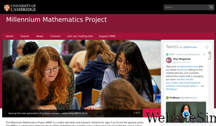 maths.org Screenshot
