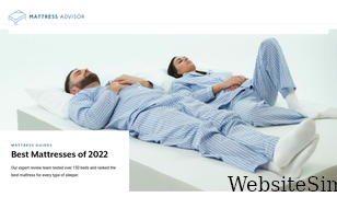 mattressadvisor.com Screenshot