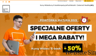 matura100procent.pl Screenshot