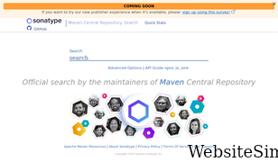 maven.org Screenshot