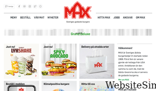 max.se Screenshot