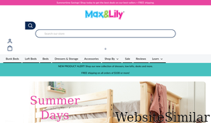 maxandlily.com Screenshot