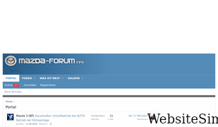 mazda-forum.info Screenshot