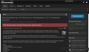 mazdaspeeds.org Screenshot