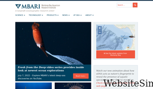 mbari.org Screenshot