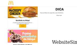 mcdonalds.com.br Screenshot