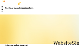mcdonalds.pl Screenshot