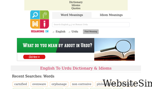 meaningin.com Screenshot