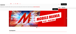 mediamarkt.ch Screenshot
