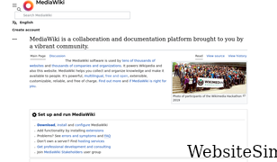 mediawiki.org Screenshot
