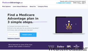 medicareadvantage.com Screenshot