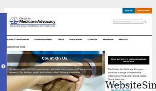 medicareadvocacy.org Screenshot