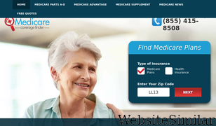 medicarecoveragefinder.com Screenshot