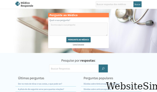 medicoresponde.com.br Screenshot