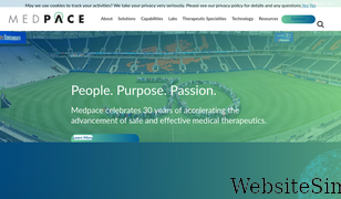 medpace.com Screenshot