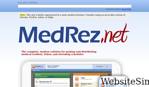medrez.net Screenshot