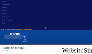 mege.com.br Screenshot