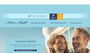 meinschiff.com Screenshot
